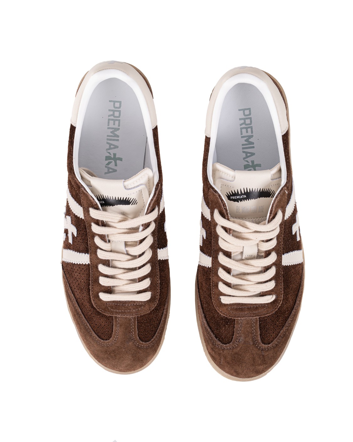 shop PREMIATA  Scarpe: Premiata Sneakers "Bonnie 7341".
Look e comfort Bonnie, sono un'icona di streetstyle. 
Questa versione con tomaia traforata e suede resta fedele al design Istrice.
Altezza Suola 2,5 cm.
Composizione: Suola: 80% RUBBER 20% EVA; UPPER: 85% CALF LEATHER 15% PA; LINING: 86% GOAT LEATHER 14% PU.
Made in Italy.. BONNIE-7341 number 8830876
